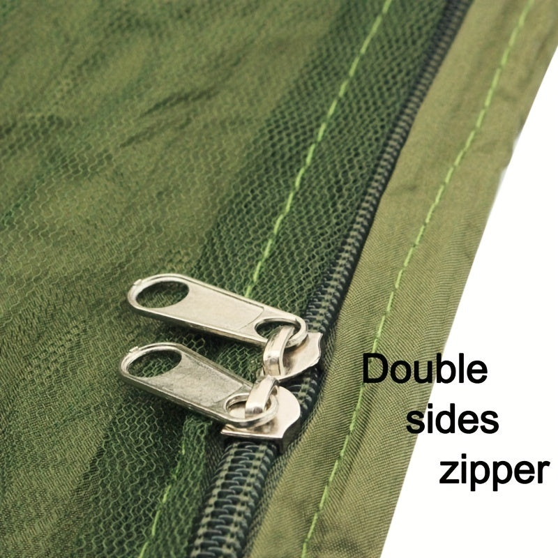 2025 Upgraded Version Ultra-light Camping Hammock With Mosquito Net, Double-layer Anti-mosquito Net, 0.8kg Portable Hammock, Load-bearing Capacity Of 400 Pounds, Can Accommodate 1-2 People