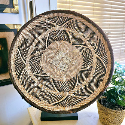 Handmade Wall Baskets | African Zimbabwe Baskets | Boho Wall Decor | E45.-6