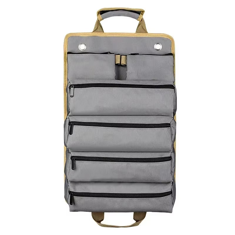 Multi-Purpose Tool Bag High Quality Professional Multi Pocket Hardware Tools Pouch Roll up Portable Small Tools Organizer Bag