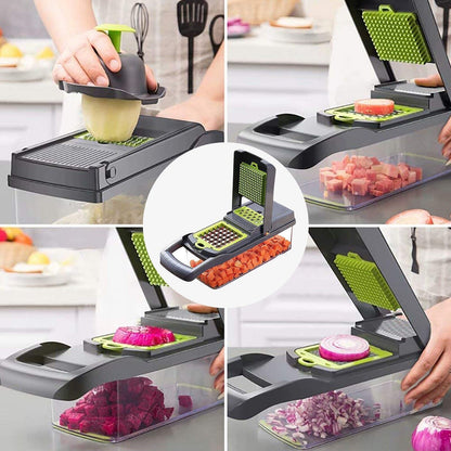 15 Multi Slicer Set Vegetable Slicer Kitchen Grater Vegetable Slicer Inserts Pus Separator