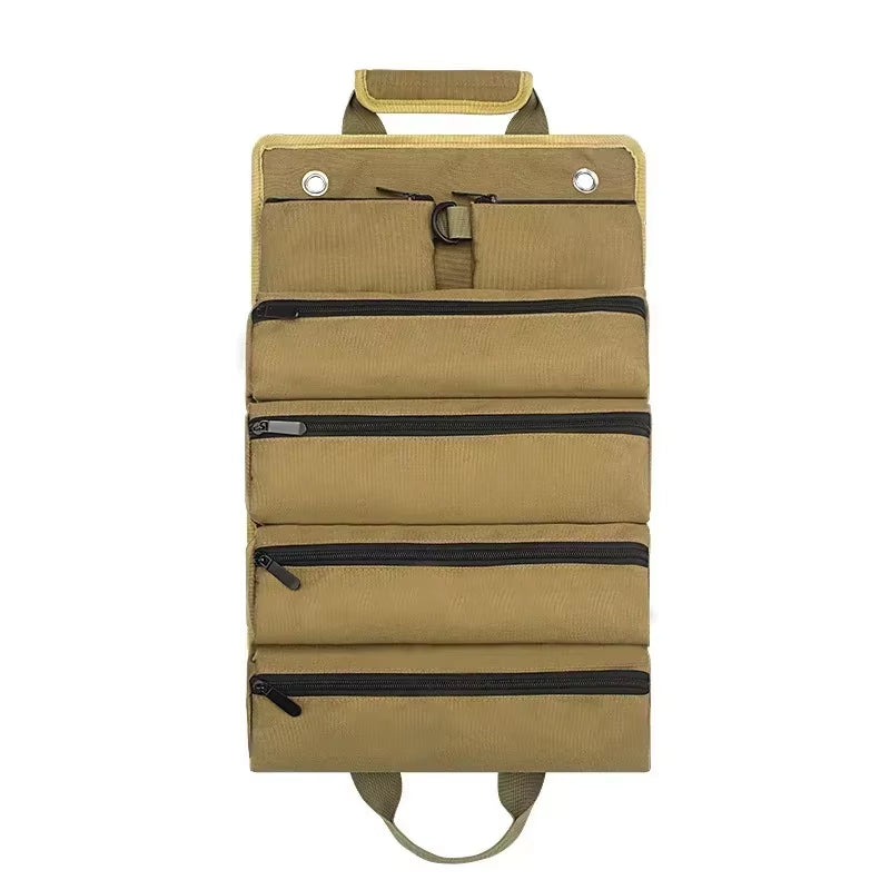 Multi-Purpose Tool Bag High Quality Professional Multi Pocket Hardware Tools Pouch Roll up Portable Small Tools Organizer Bag