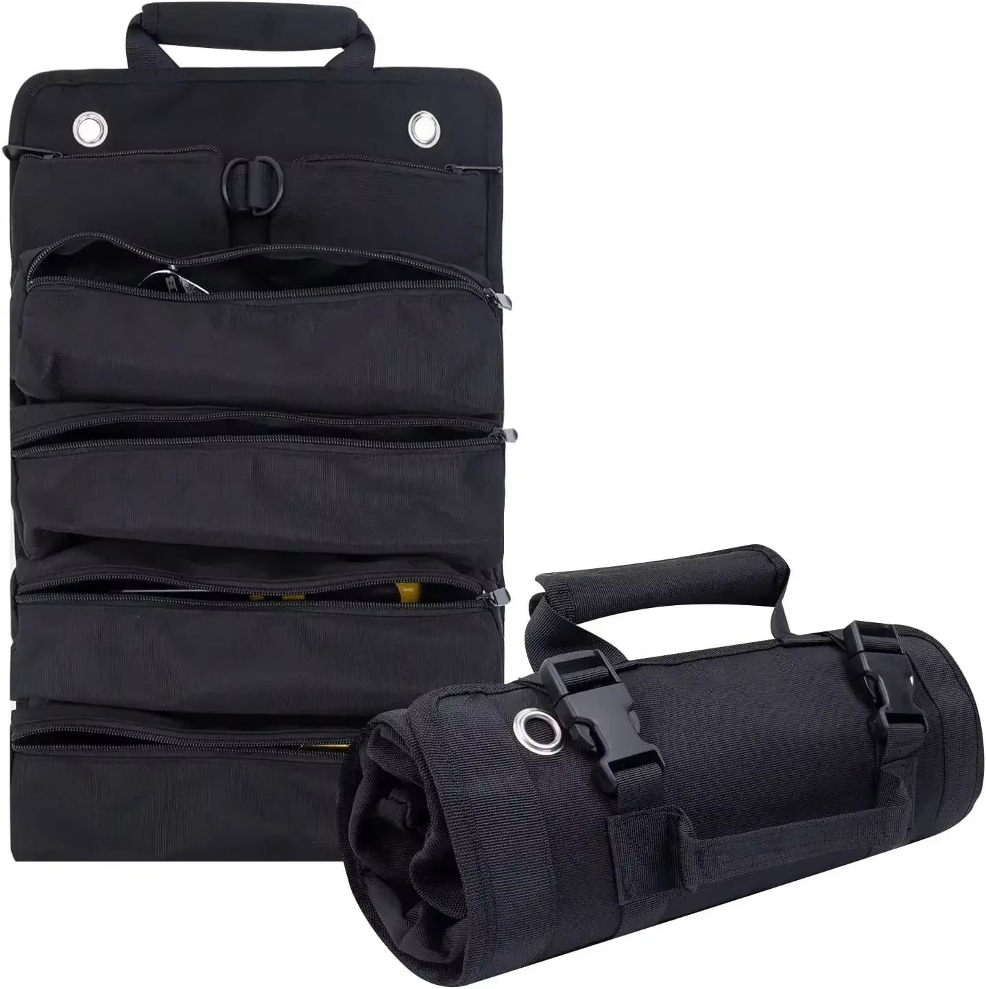 Multi-Purpose Tool Bag High Quality Professional Multi Pocket Hardware Tools Pouch Roll up Portable Small Tools Organizer Bag