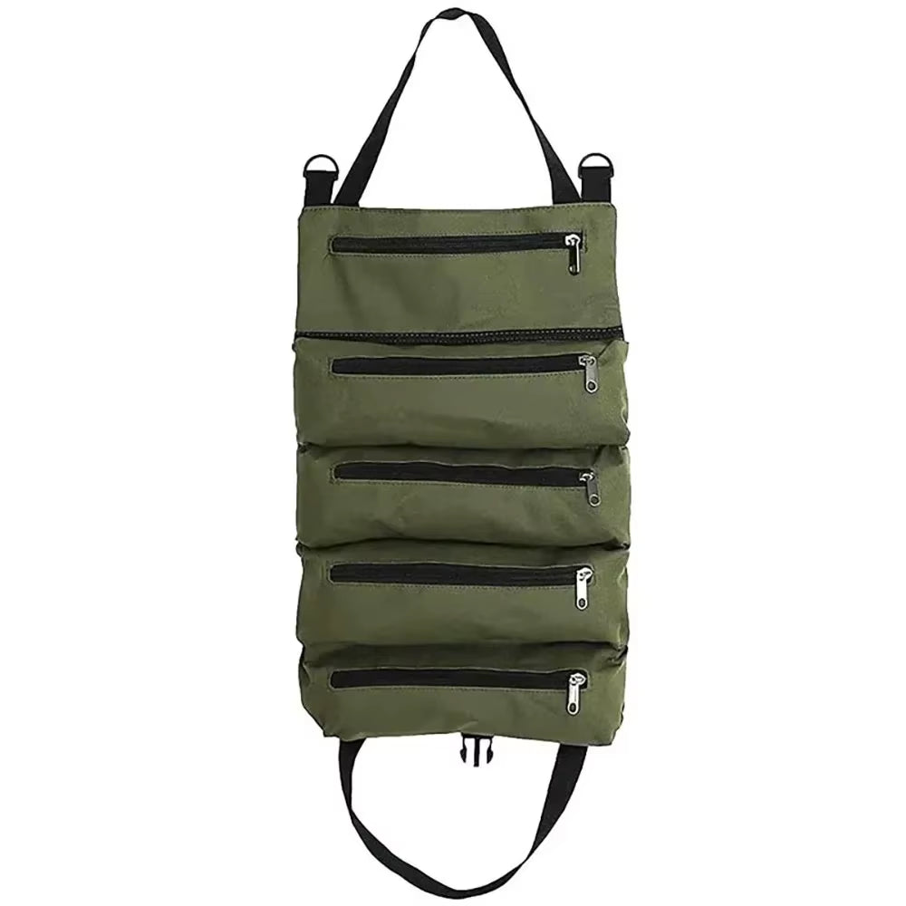 Multi-Purpose Tool Bag High Quality Professional Multi Pocket Hardware Tools Pouch Roll up Portable Small Tools Organizer Bag