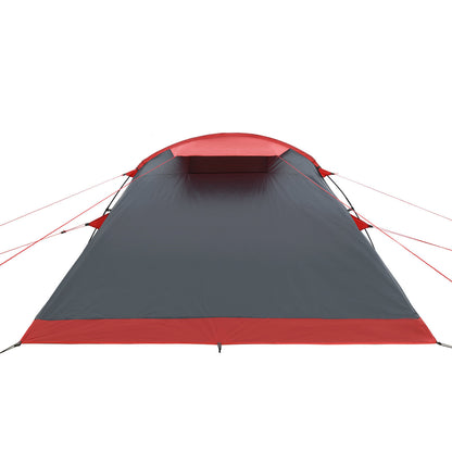 Zelt 4 Personen JUSTCAMP Lake 4 Mann Familienzelt Tunnel Camping Zelt grau